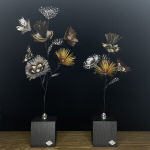 fleurs-de-plumes
